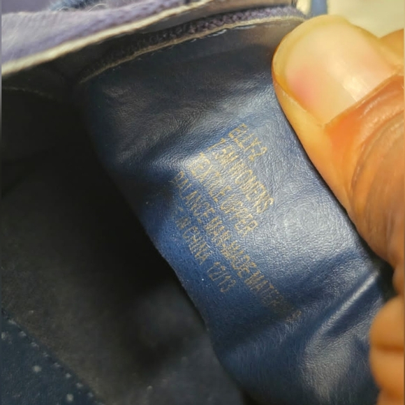 G.H. Bass &amp Co. Blue Elly-2 Oxford Suede Loafers Women's Size 7.5✌️ - Picture 5 of 7